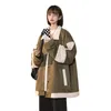 メンズジャケット男性カジュアルソリッドファッション秋の男性特大のパーカーコート風器ジャケット女性ストリートウェア韓国服230804