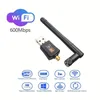 AC23622.05 polegadas sem fio 2.4/5G Adaptador de rede USB de banda dupla com antena para PC Receptor Wifi