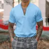 Men's Polos Summer Men's Casual Simple T-Shirt Sports Short Fashion Breathe Freely Sleeved Fitness Jogger US Siz S-3XL 230804