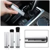 2024 2024 1 Pcs Car Retractable Cleaning Brush Air Conditioner Computer Cleaning Brush Telescopic Keyboard Plastic Handle Wool Small Brush