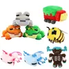 Poupées en peluche 27 cm Kawaii Carré Grenouille En Peluche Jouets Grenouille Douce Animaux En Peluche Peluches Anime Jeu Figure Grenouille Jouets Cadeau Mignon pour Enfants Gamer 230803