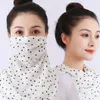 Foulards Mousseline de Soie Impression Triangle Cou Écharpe Visage Wraps Crème Solaire Foulard Floral Bandana Tête Sport En Plein Air Bande De Cheveux