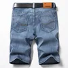 Männer Jeans 2023 Sommer Männer Klassische Denim Shorts Koreanische Stil Lose Mode All-Match Casual High-End-Marke Fünf-punkt Hosen Männlich