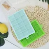 Summer home ice tray mold food-grade silica gel ice artifact ice box cover soft plastic square press-type ice