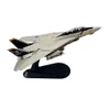 Самолеты Modle 1/100 ВМС США Grumman F-14 F14 F-14A Tomcat VF-84 Истребил истребительный самолет Металлическая военная игрушечная модель Diecast для коллекции или подарка 230803