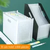 Składanie materiałów Multilayer Standat Test Bag Pionowe organy A4 A4 Student Student Office Portable Folder School School School Stationerery 230804