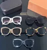 Womens Men Sunglasses Designer Icon Cat Eye Eyeglasses Goggle Fashion Brand Sun Glasses Gold Letter Transparent Frame Sunglass with Box