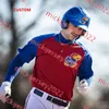 Kansas Jayhawks Baseball Jersey Gavin Brasosky Hunter Cranton Jake Inglês Stone Hewlett Sam Ireland Kolby Dougan Kansas Jerseys Custom Stitched Mens Youth