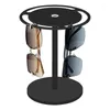 Mücevher torbaları 360 ° Dönen Gözlükler Ekran Stand Black Masaüstü Güneş Gözlüğü Tutucu Ev Mağazası Ekranları Y08E