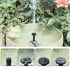 Gartendekorationen Solar Aquarium Wave Maker Umwelt mit 6 Düsen Teichbrunnen Wasserpumpe austauschbare einfache Installation für den Außenbereich