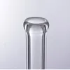 Bong de vidro simples de 12 polegadas para cachimbos de água béquer queimador de óleo plataformas de mergulho com tigela de 14 mm para fumar