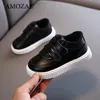 Sneakers Baby Shoes Childrens Leather White For Girls Kids Boys Sport Flexible Sole Trainers School Running 230804