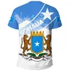 Heren T Shirts 2023 Casual Losse Sweatshirt Afrikaanse Regio T-shirt - Somalië Alternatieve Vlag T-shirts Kleding Tops Voor Mannen En Vrouwen