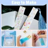 Jewelry Pouches Bookmark Resin Mould Silicone Epoxy Casting 8- DIY Making (5 Models)
