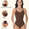 Kvinnor Shapers thong bodysuit shaperwear för kvinnor mage kontroll sömlös kropp magen trimmer skulptering midje tränare smalare komprimering 230803