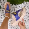 Slippers Zomer Clip Teen Wiggen Casual Mode Vrouwen Platform Schoenen 2023 Slippers Sandalen Dames Causale Jurk Slides