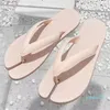 Slippers Platte Vrouwen Rubber Antislip Flip-flops Strandschoenen Dames Badkamer Comfort Slides Split Toe Casual Vrouw