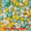 パーティーバルーン100150PCSカラーベビーボール子供の子供環境にやさしいおもしろい水プールオーシャンウェーブボール透明ピットアウトドアテントおもちゃ230803