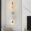 Wall Lamp Mounted Retro Bedroom Lights Decoration Bed Head Crystal Sconce Lighting Applique Mural Design