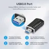 Adaptateur sans fil pour adaptateur réseau PC de bureau, adaptateur WiFi USB sans fil pour PC 1300 Mbps, antenne intégrée à gain élevé adaptateur WiFi 5.8G/2.4G