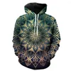 Mannen Truien Mandala Grappig Oversized Hip Hop 3D Print Trui Lente Unisex 2023 Tops Casual Tieners Streetwear Mode