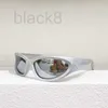 Sonnenbrille Designer Paris Zukunft Wissenschaft und Technologie konkave modische männliche Star ins Sonnenbrille weibliche BB0157 LGVZ