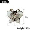 Nya bling biltillbehör Diamond Butterfly Auto Interiör Tillbehör Parfymbil Air Vent Clip Luxury Car Ornaments Cool