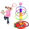 Спортивные игрушки дети бросают кружкоугольную игру Ferrule Stack Toys Fun Indoor Outdoor ParentChild Interactive Circle Слои раннего образования 230803