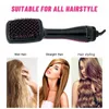 Asciugacapelli Air Comb Dryer Brush Blower Electric Blow Straightener Asciugacapelli professionale Raddrizzamento Spazzola per capelli Strumento per lo styling 230803