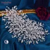 Gioielli per capelli da sposa YouLaPan HP377 Corona da donna Corone da sposa per spose Accessori Banda di cristallo in metallo Tiara 230804