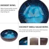 Bowls Shell Bowl Fruit Candy Nuts Serving Lacquer Multiuse Table Key Jewelry Sundries Storage Dish Holder Kitchen