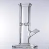 Bong de vidro simples de 12 polegadas para cachimbos de água béquer queimador de óleo plataformas de mergulho com tigela de 14 mm para fumar