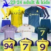 23 24 Al Nassr FC Soccer Jerseys 2023 2024 Home Gonzalo Martinez Talisca Ghislain Vincent Aboubakar Men Kit Kit piłka nożna