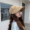 Szerokie brzegowe czapki cozok piękny modny kapelusz w kształcie kokardki dla damskiej letniej kremów przeciwsłonecznych Koreańska wersja Koreańska