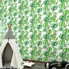 Wallpapers Green Leaves Wallpaper Tropical Style Self Adhesive Wall Paper Mural Decal For Living Room Bedroom Furniture Stickers