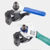 Narzędzia Block Bolt Rower Pedal Demassembly Narzędzie do shimano M520/M8040 Rowerowe akcesoria rowerowe usuwanie pedału Pedal Pedal Pedal Klucz HKD230804