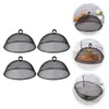 Mugs Stainless Steel Food Cover Protection Mesh Dome Tent Protector Picnic Household