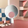 Lampade da tavolo Modern Simple Pink Blue Paint Hardware Lamp Nordic Children's Room Bedroom Living Decor LED Metal White Kid Desk