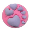 Baking Moulds Various Love Heart Shape Silicone Cake Mold Chocolate Mould For Soap Cookies Fondant Tools Decorating 230803