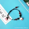 Link Bracelets Chain Wei Wu Xian Jewellery Bangles Mo Dao Zu Shi Women Bracelet Fashion Jewelry Adjustable Trendy Beaded Black Bransoletka