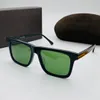 Rectangular Sunglasses 906 Tortoise/Brown Lens Men Summer Sunnies gafas de sol Sonnenbrille UV400 Eye Wear with Box