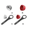 Tools Disc Brake Rotor Remover Wear-resistant Crankset Socket Wrench Bike Repair Tools Chainring Adapter Spanner Type 2 HKD230804