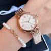 2023 Top Women Watch Quartz Watch Functions 28mm Silver Armband Waterproof All rostfritt stål Armband Fashion Designer Wristwatch 3 Style Watch Omeg Watch