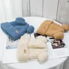 バイザー女性ビーニーハットブリムレスメイテンジャパンスタイルデートのための温かい編みキャップ