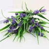 Decoratieve Bloemen Kunstzijde Bloem Groen Blad Campanula Bruiloft Thuis Feestdecoratie 1st