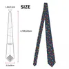 Bow binder mönstret på basket tema slipsar unisex polyester 8 cm hals för män mode klassiska tillbehör gravatas cosplay