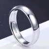 Fedi nuziali 100% reale 999 gioielli in argento puro semplice anello aperto per donna uomo anello moda formato libero anelli luminosi regali 230803
