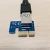PCIe PCI-e PCI Express Riser 1x à 16x 6pin vers SATA Câble d'alimentation USB 3.0 60cm pour BTC Miner Machine RIG