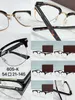 Womens Eyeglasses Frame Clear Lens Men Sun Gasses Fashion Style Protects Eyes UV400 With Case 805-K