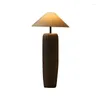 Floor Lamps Japanese Style 2023 Handmade Nordic Modern Homestay Vertical Retro Bedroom Ceramic Decorative Lamp